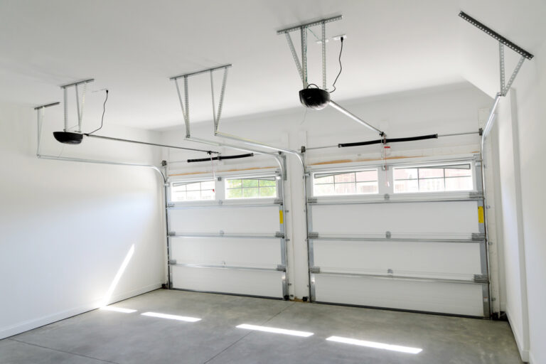 how to lock garage doors